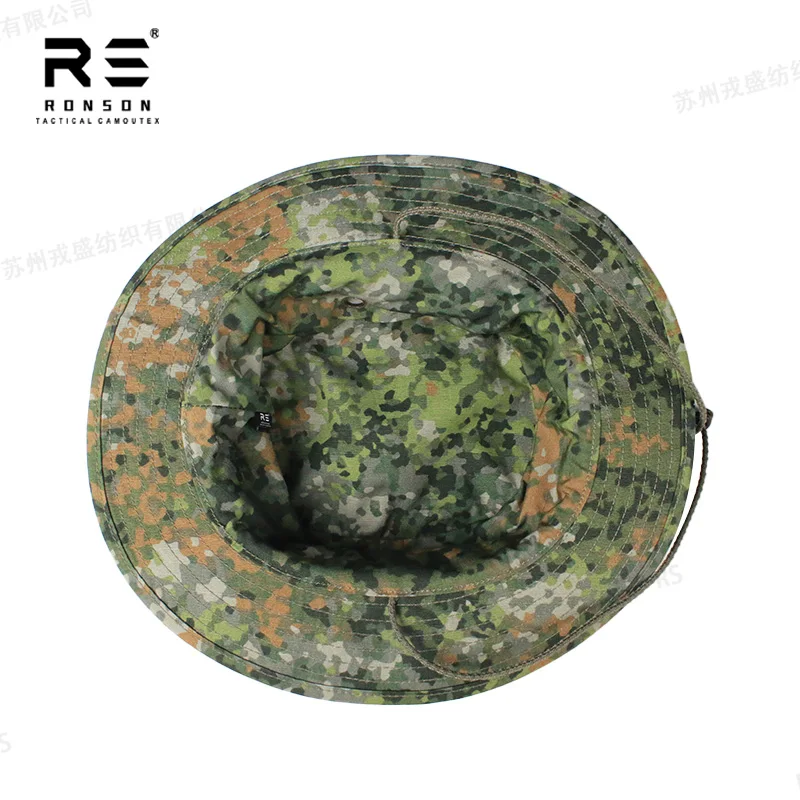 M19 NFP-Green هولندا نمط كسورية التمويه بوني قبعة NYCO 50/50 مزق وقفة النايلون القطن Mil-spec النسيج التكتيكي WR NIR