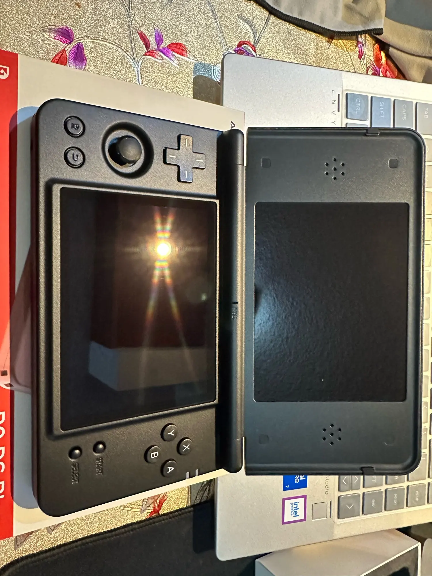 Customer photo for Pocket Arcade Duo – RG DS Plus Dual-Screen Handheld — Gearfinch