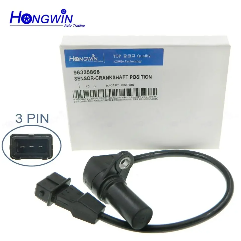 96325868 Crankshaft Position Sensor & Plug For Chevrolet Aveo