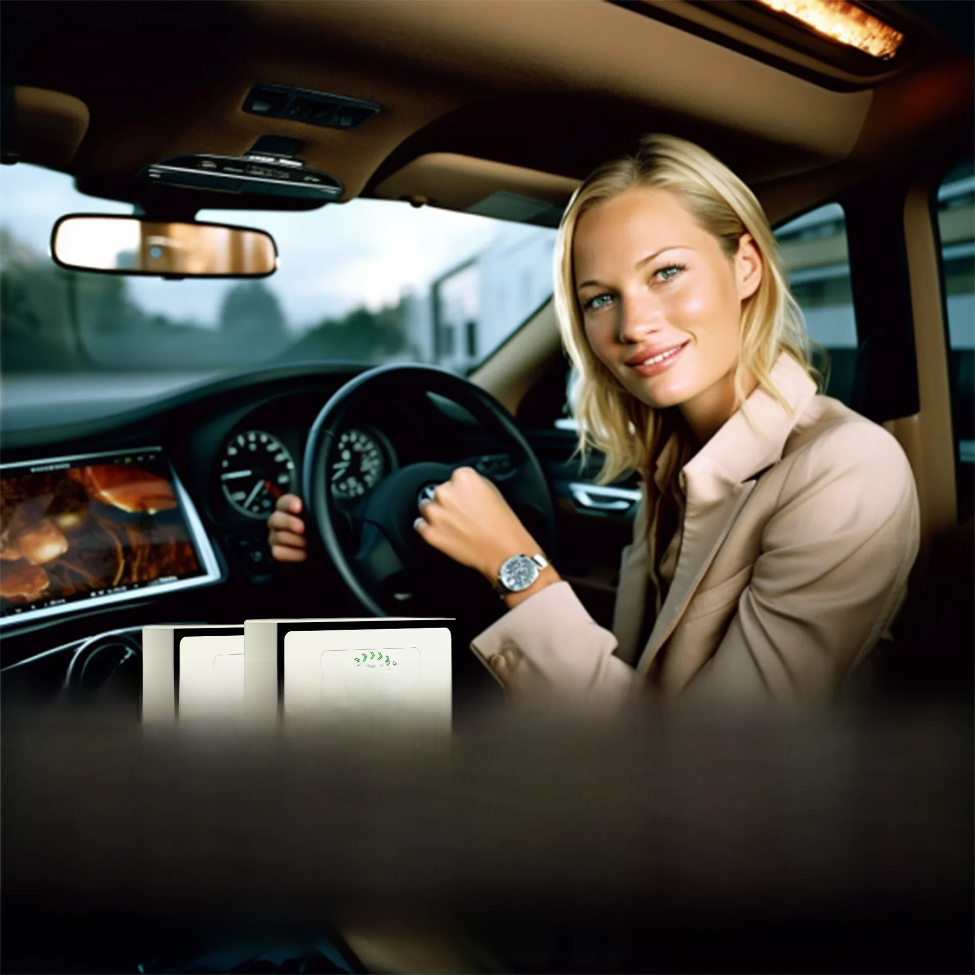 Car Perfume Oil Refill For BMW X3 X5 X7 Ambient Air Cartridge Fragrance Cotton Rose Amber Lemon Tea Smell WOYO Replacement