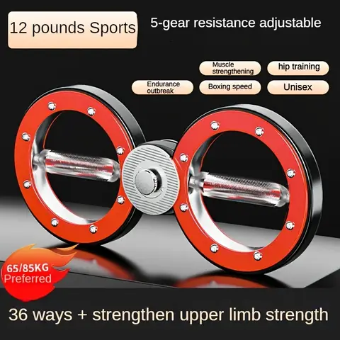 Motståndsjustering boxningshastighetsarmanordning, multifunktionellt svänghjul, handledskamp fitness boxningshastighetsträningsanordning 10 best sales armträning - №6