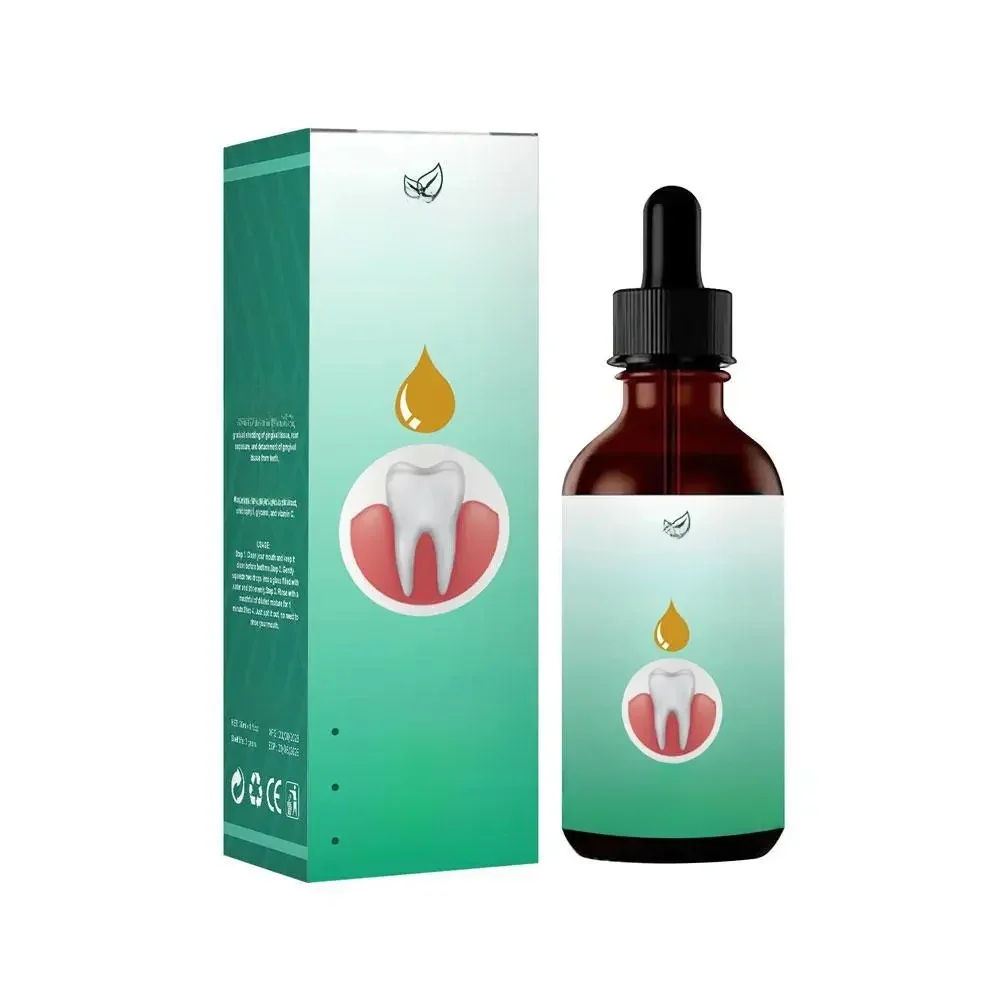Produits de soins des gencives liquide réparation des gencives repousse des gencives gouttes de soins bucco-dentaires naturels restauration des gencives liquide de soin des gencives buccales pour les