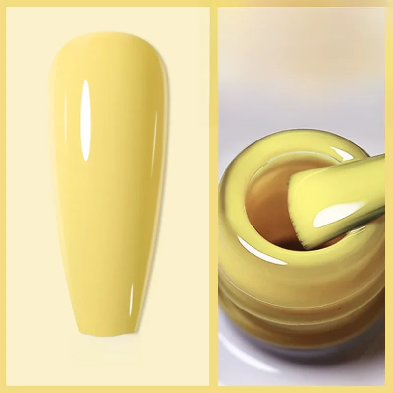 Arte Clavo rouge paillettes Gel vernis à ongles jaune holographique printemps scintillant paillettes Gel vernis tremper UV LED vernis Nail Art