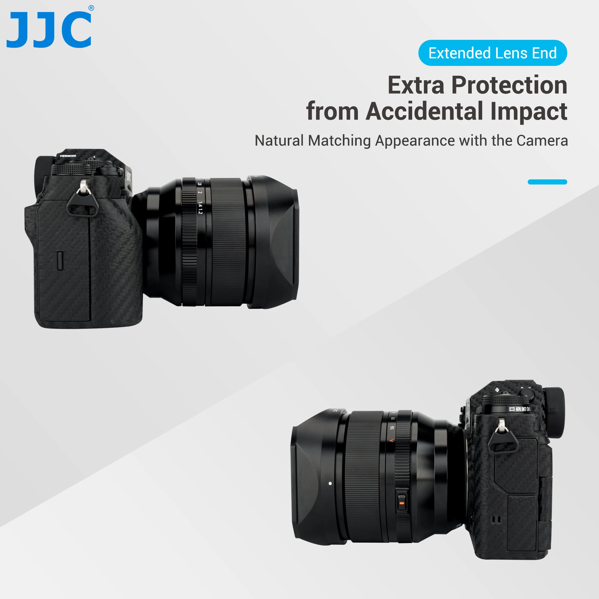 JJC XF 56 مللي متر F1.2 المعادن ساحة عدسة هود متوافق مع Fujifilm XF 56 مللي متر f/1.2 R WR عدسة ل Fujifilm XT5 XT4 XT3 XT2 XH2S XH2