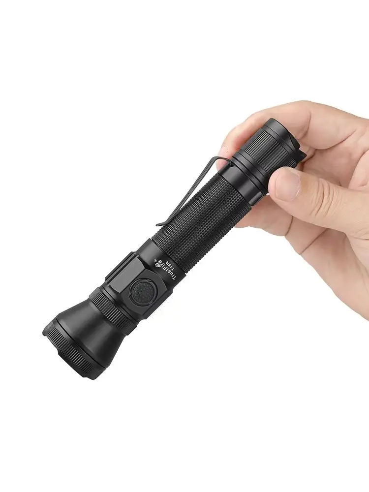 Trustfire T15R 2350 Lumen Taktische LED-Taschenlampe Leistungsstark Typ C USB Wiederaufladbar 18650 LED Wiederaufladbare Taktische LED-Taschenlampe 5 Modi