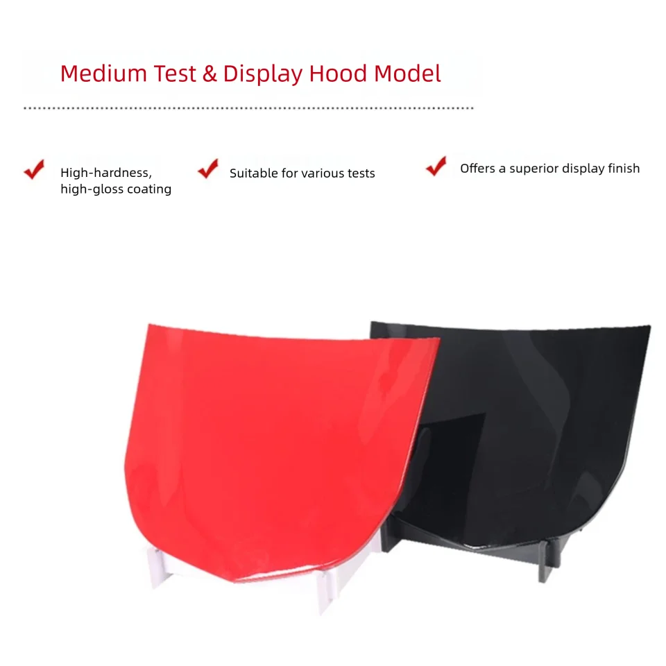 PPF Test Panel, 40cm Pre-Painted Metal Car Hood Display Model for Paint Protection Film & Ceramic Coating Test,4 Colors MO-179K