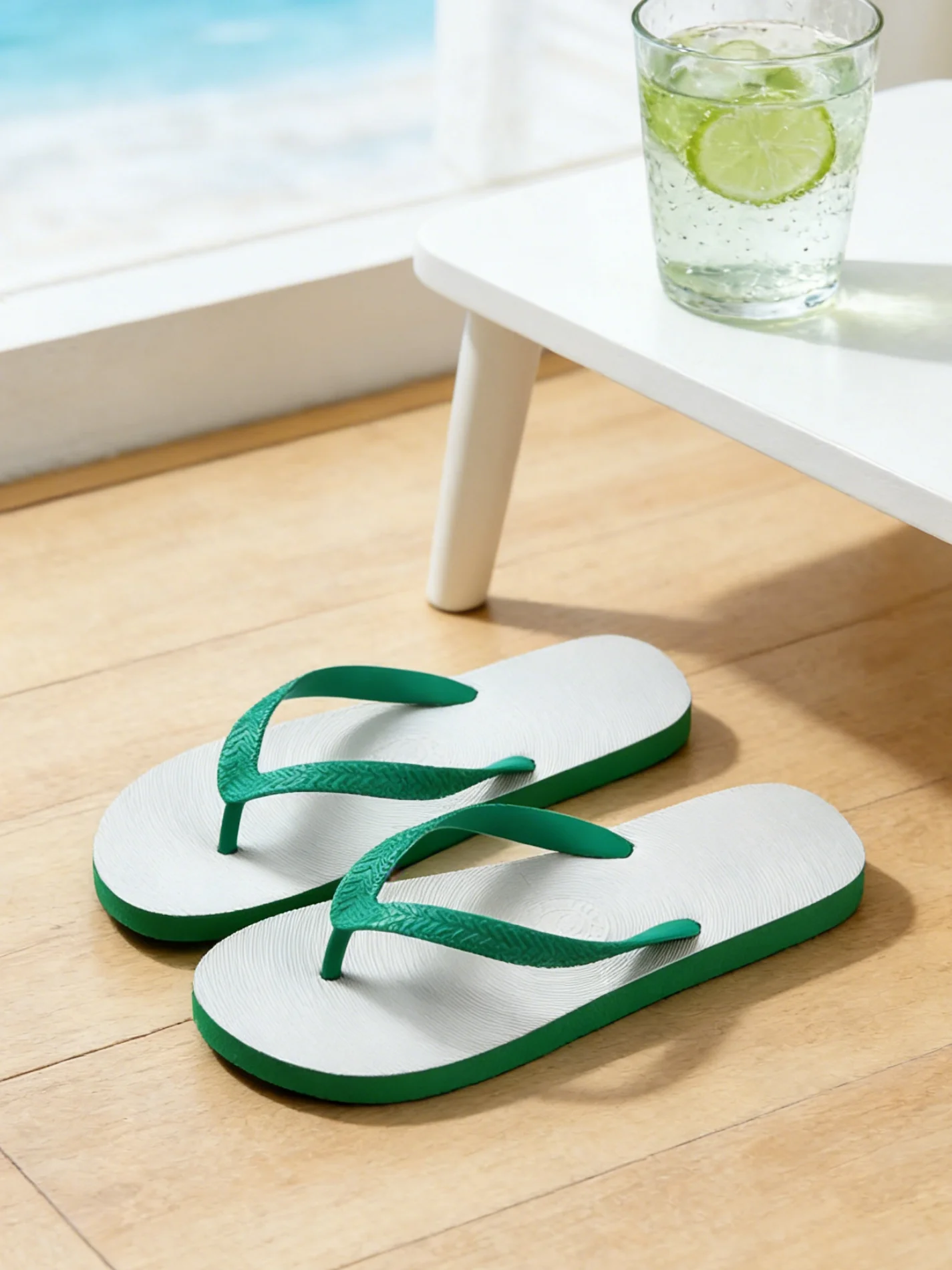 

High-quality summer men's slippers, anti-slip flip-flops, lightweight rubber shoes, suitable for outdoor and indoor use, comfort