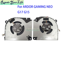 CPU GPU Fan For ARDOR GAMING NEO G15-I7ND306 G17-I7ND307 G17-I5ND303 G15-I5ND302 G15-I5ND302 FQNX FQNW Laptop Cooling Radiator