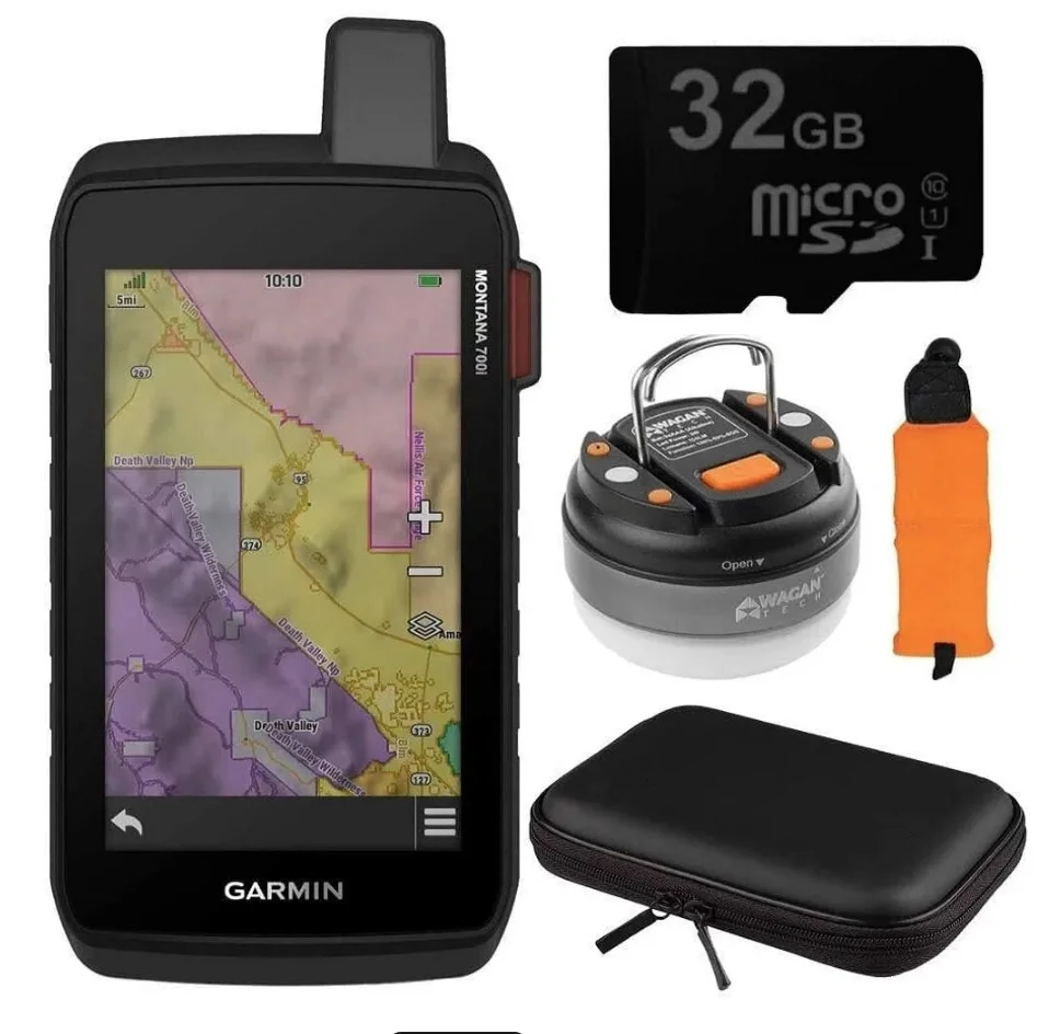 NEW GaRrmin Monta na 750i 700 700i + Mount, Rugged GPS Handheld with Built-in inReach Satellite