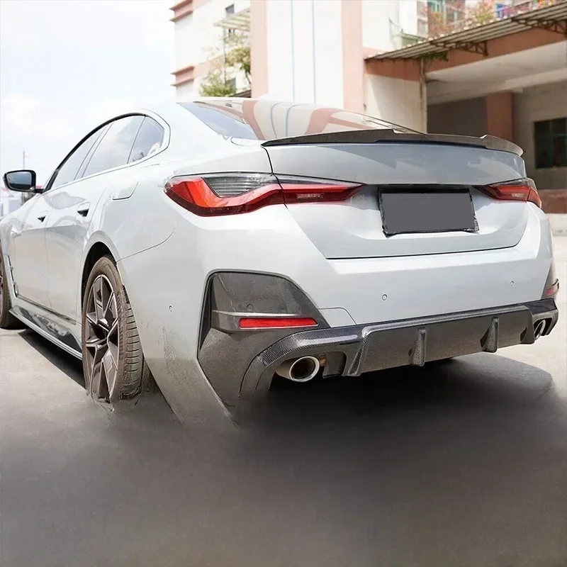 Pour BMW G24 G26 I4 430i M440i Gran Coupé 2021-2023 4 portes voiture coffre arrière becquet aile voiture aile arrière accessoires Para véhicules