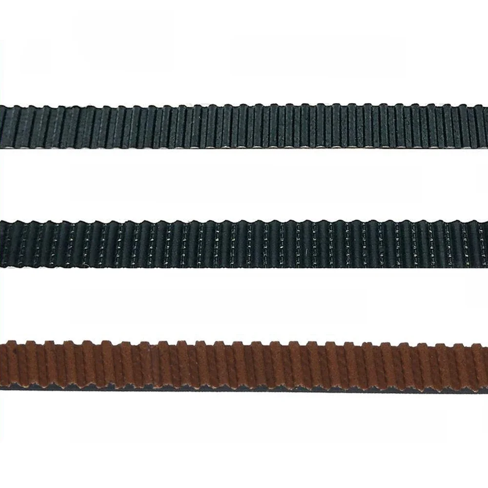 5M 2GT otwarty pasek rozrządu 6mm PU ze stalowym rdzeniem gumowy pasek z włókna szklanego GT2 6mm pasek czarny kolor do drukarki 3D Ender 3 — zdjęcie 2