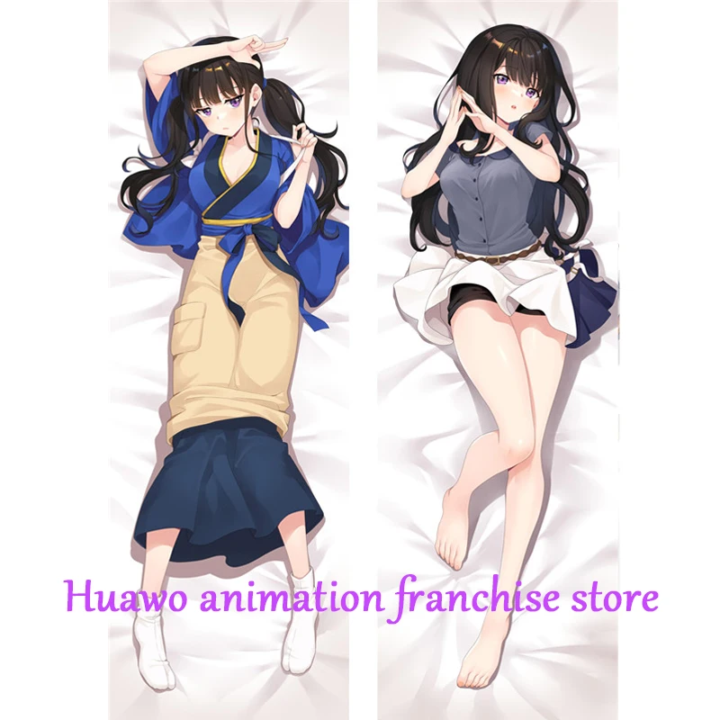 Anime Dakimakura Pillow Takina Inoue 2-Side Print Pillowcase Hugging Body Cushion Cover Otaku Waifuristmas Decoration 2023