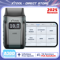 XTOOL Anyscan A30D Bluetooth OBD2 Scanner All Software Lifetime Free Update OBD 2 Diagnostic Tools 16 Resets FCA AutoAuth CAN FD
