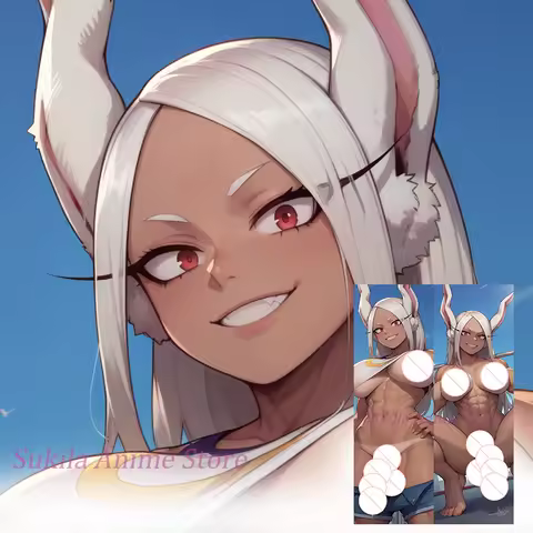 Dakimakura Miruko Futa Anime Body Pillow Cover Double-Sided Print Life-Size Pillowcase