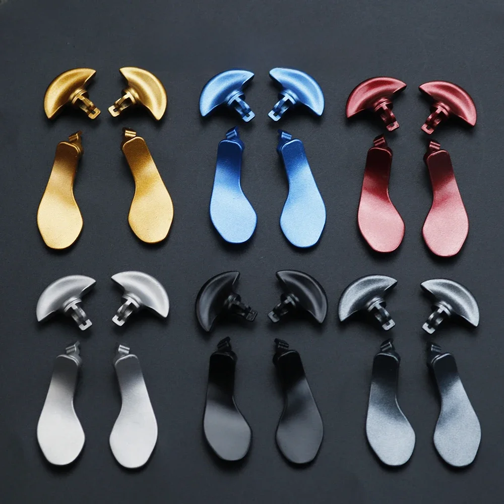 JCD poignée clé arrière en métal pour PS5 Edge Elite contrôleur de jeu palettes en métal pièces de rechange déclencheur serrure remplacer les accessoires