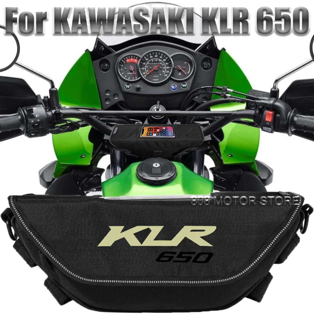 For KLR650 klr650 Motorcycle accessories tools bag Waterproof And Dustproof Convenient travel handlebar bag