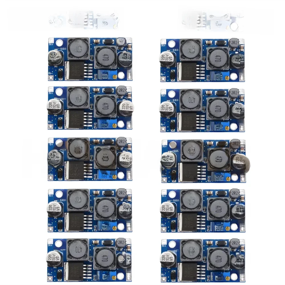 10 sztuk/5 sztuk XL6009 Boost Buck DC-DC regulowany konwerter step up down XL6009 moduł napięcia słonecznego — zdjęcie produktu 7