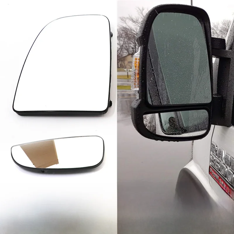 Rétroviseur d'aile gauche droite en verre chauffant côté passager pour Fiat Ducato 21-23 Ram ProMaster 2014 – 2023