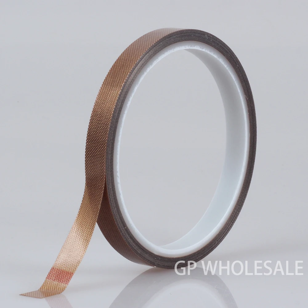 2 Rolls 9mmx10M PTFE Tape High Temp Adhesive Electrical Insulation For Wire Wrapping 3D Printer Heater Block Motor Coil Strip