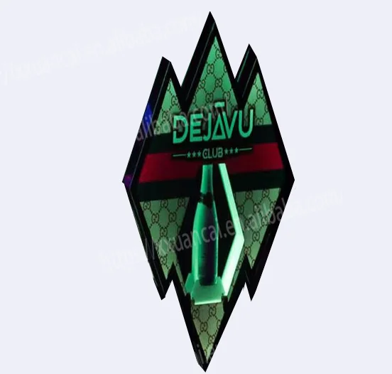 RUBIN ANGEPASST LOGO LED FLASCHE PRESENTER