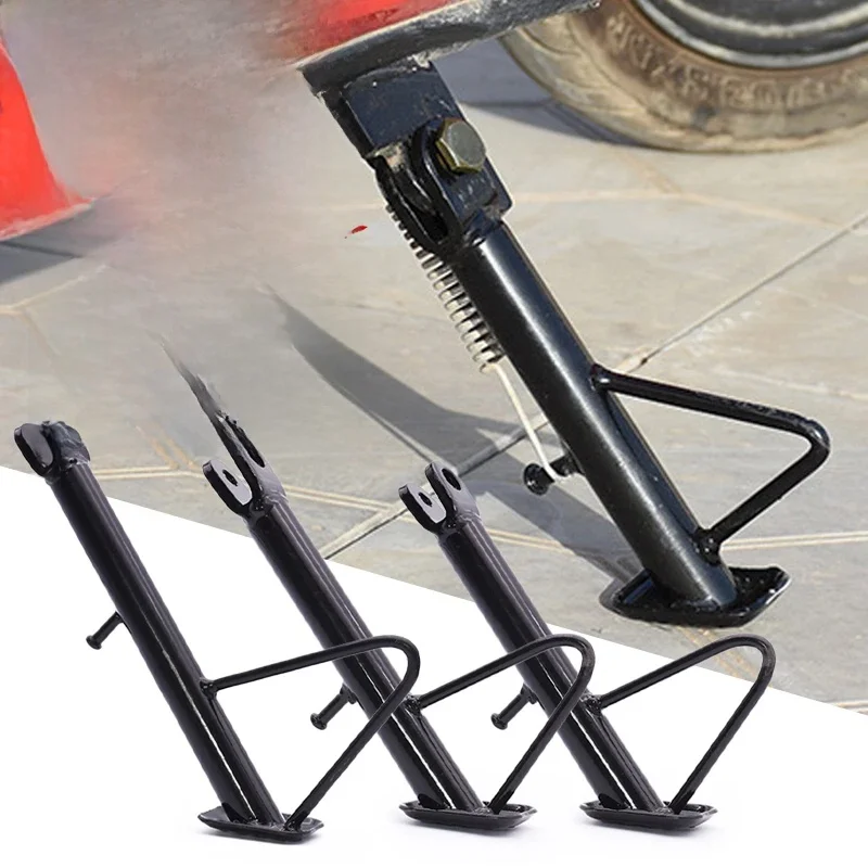 AliExpress NONE BLALION Motorcycle Kickstand Side Sidestand Holder Motorcycle Parking Rack Support Foot for Motorcross Bike Scooter E-Bikes ATV