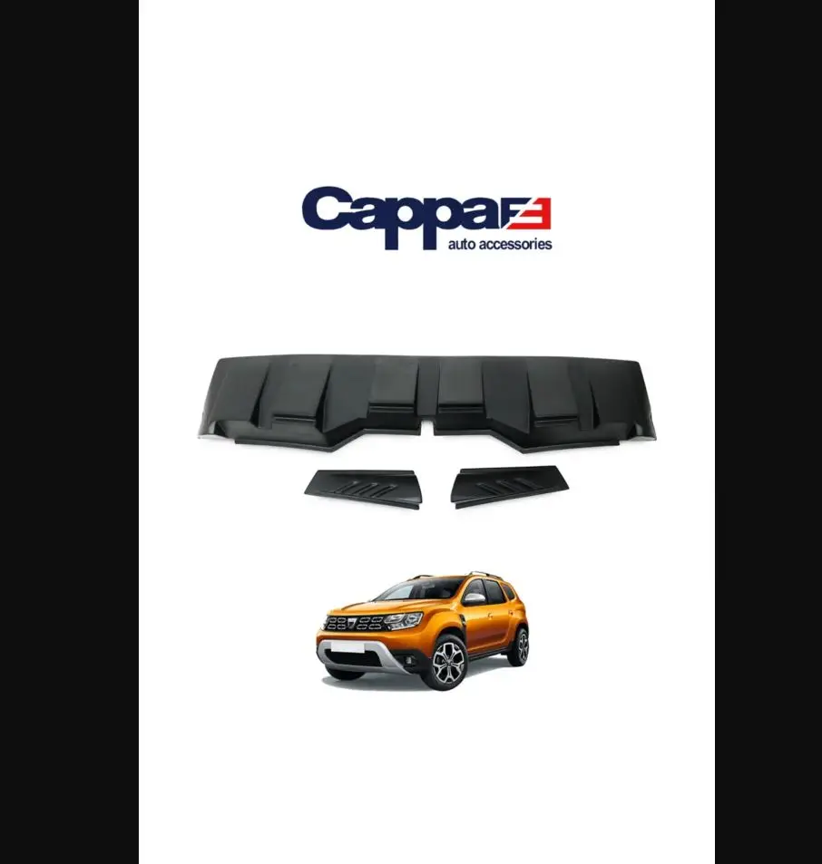 For Dacia Duster Rear Window Spoiler 3 Pcs. Compatible with 2018 And Later Models - Tuning Body Kit Modify Diffuser Bumper Skirt