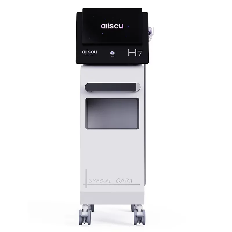 

H7 non invasive high pressure water oxygen jet peeling skin rejuvenation needle free mesotherapy machine