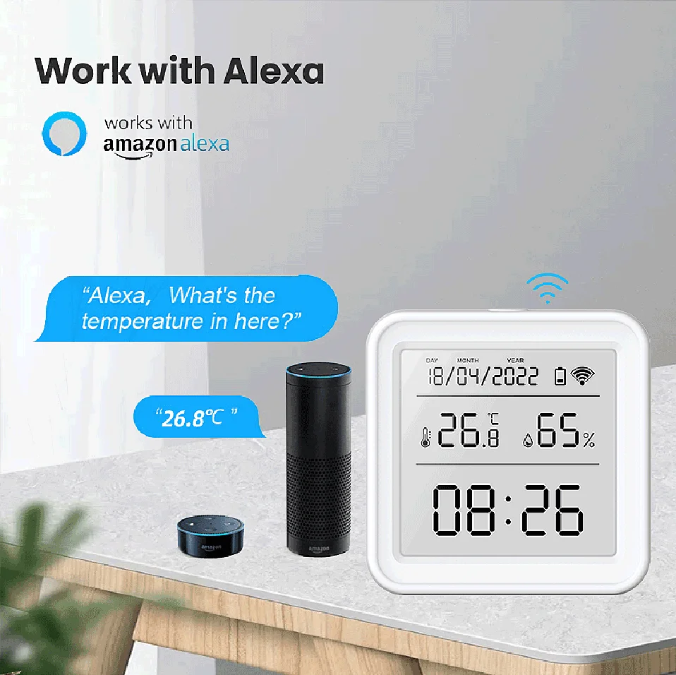 WiFi Temperature and Humidity Sensor with LCD Display description 12