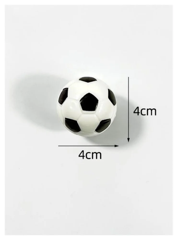 3-Pack of Foam Mini Soccer Balls, Elastic Basketballs, Spray-Painted Rugby Stress Relief Balls, Valentine's Day, Christmas, Gifts