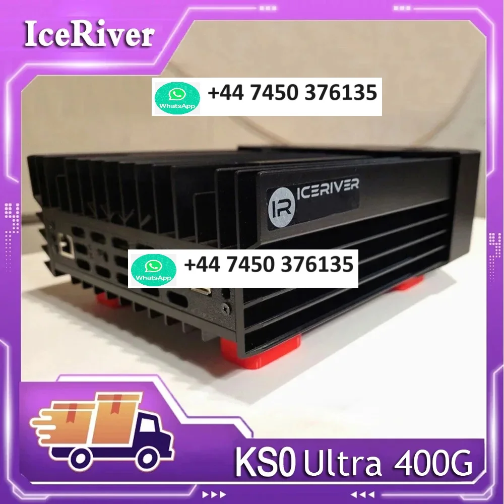 

buy 2 get 1 free New IceRiver KS0 Ultra KAS Asic Miner 400G 100W Kaspa with PSU and Cord