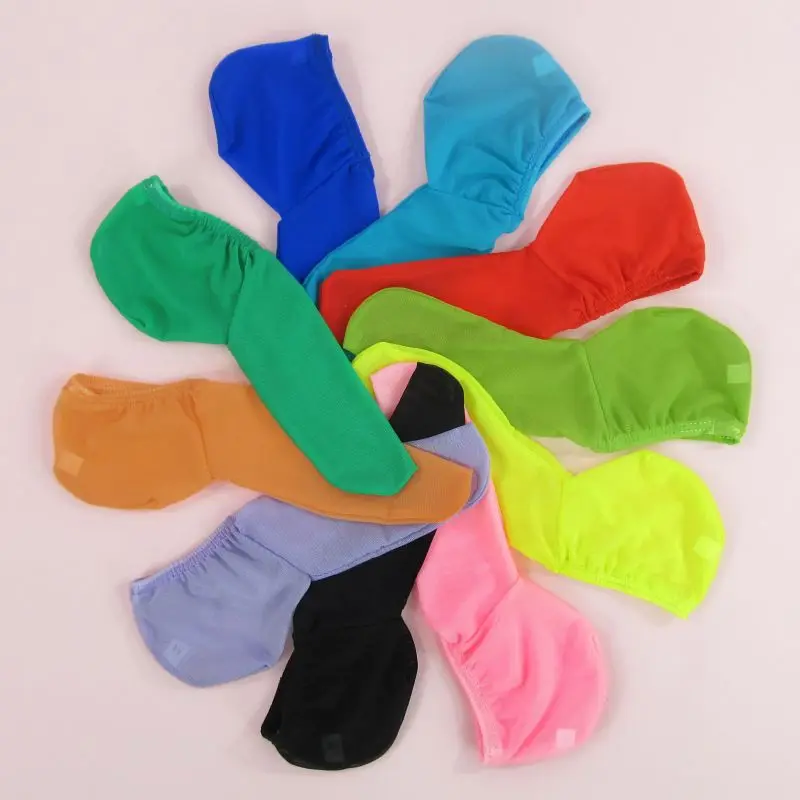 Mens G3350 Willy Pouch Penis Sock Warmer Sleeve Mesh Half Transparent