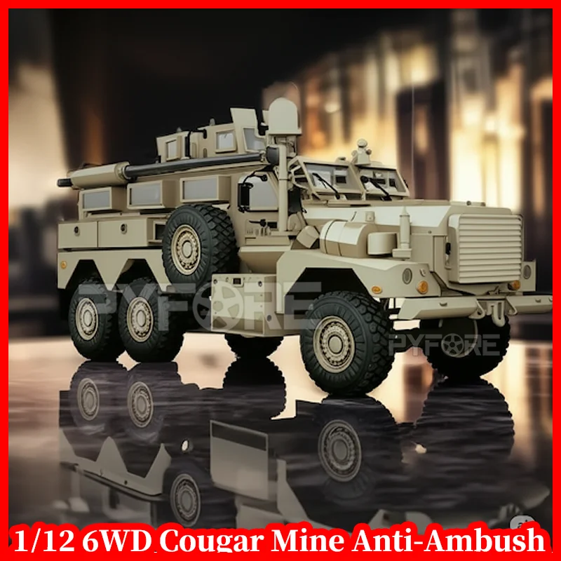 

HG P602 1/12 2.4G 6WD Cougar Mine Anti-Ambush 16CH Высокоскоростной электрический RC Гусеничный автомобиль с дистанционным управлением Радиоуправляемые автомобили для взрослых