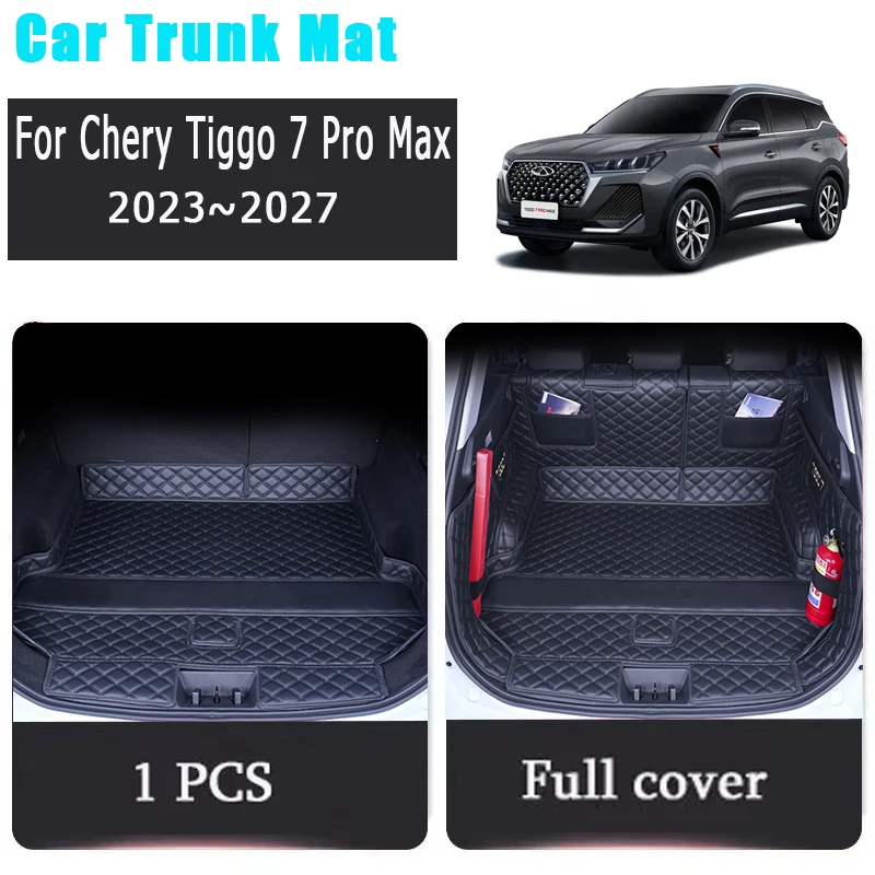 

Car Trunk Mats For Chery Tiggo 7 Pro Max e+ Ebro S700 Tenet 32T 2024 2025 2026 2027 Anti-dirty Pad Cargo Covers Auto Accessories