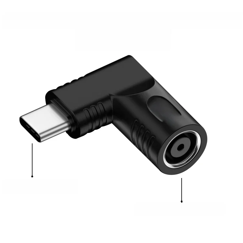 Ładowarka DC 7,4X5,0 mm do laptopa Hp Dell do zasilacza USB typu C PD o mocy 65 W do MacBooka Huawei Hp Lenovo Xiaomi Samsung — zdjęcie 2