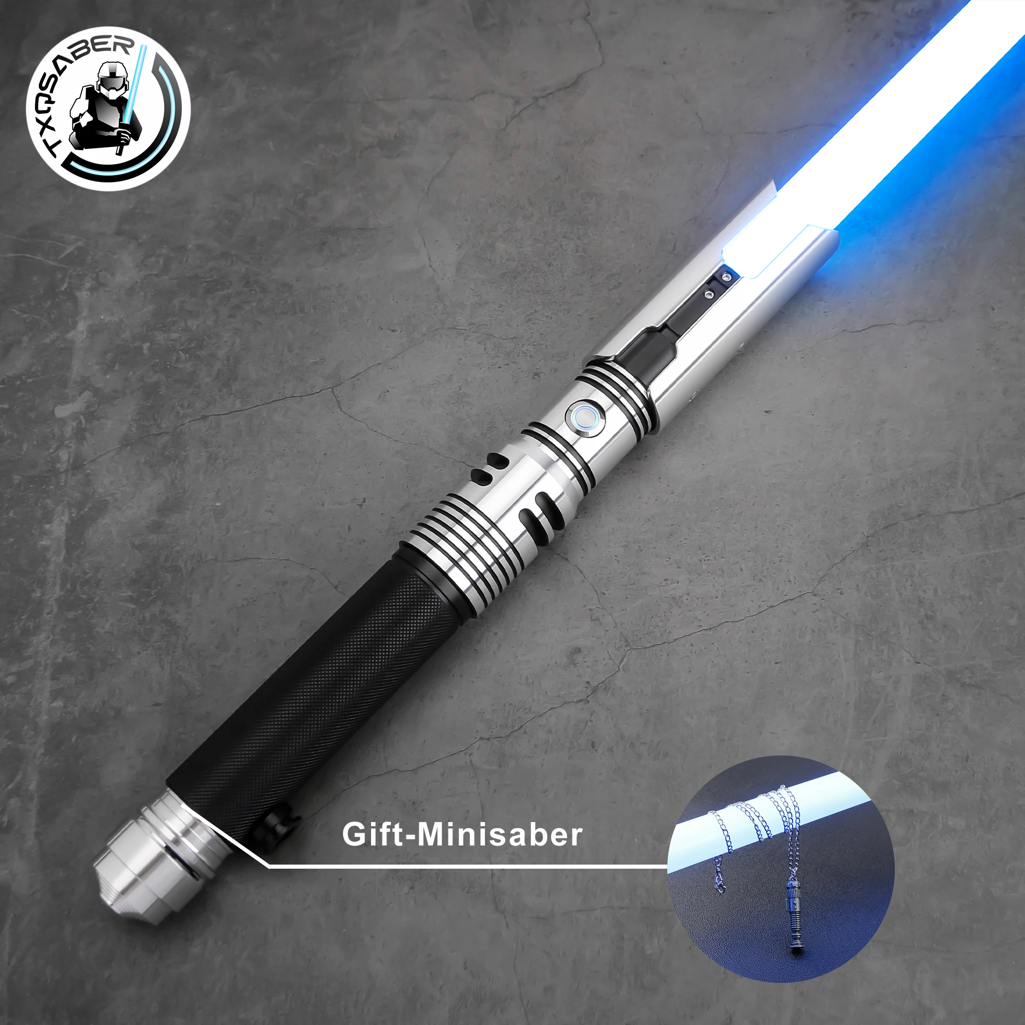 

TXQ Cal SEembaliis Светящаяся игрушка на Хэллоуин RGB NEO PIXEL Smooth Swing Combat Gift JEDI Sword Metal Force Glow Proffie SNV4 PRO