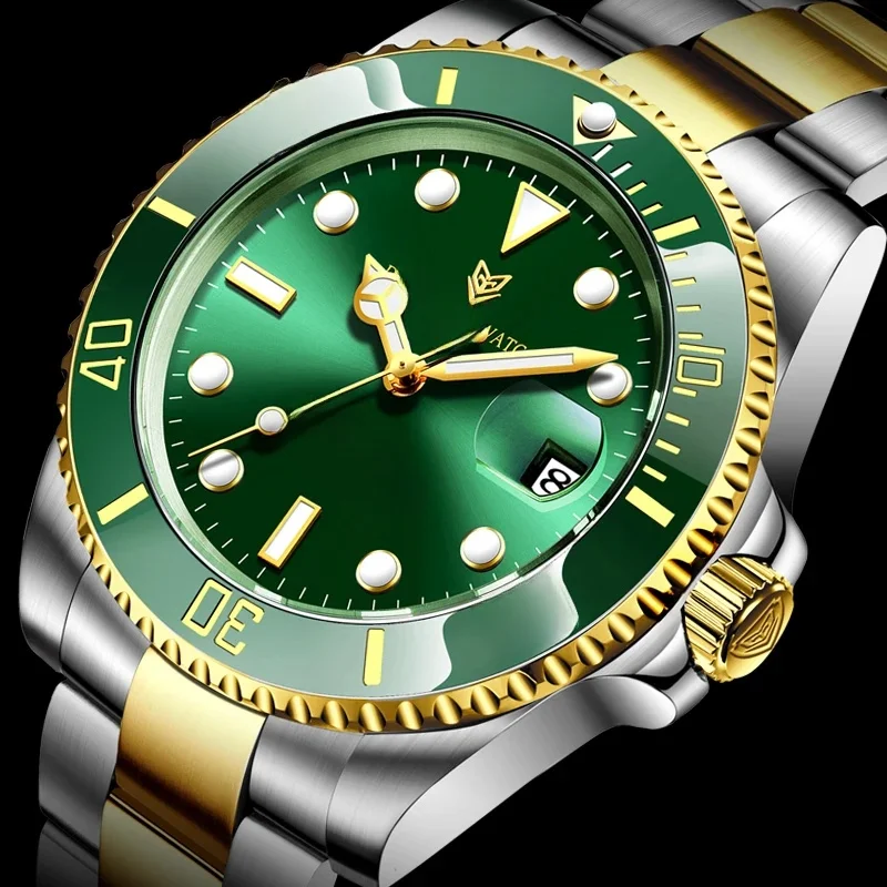 LIGE 2025 Neue Männer Mechanische Armbanduhr Edelstahl Uhren Uhr Top Luxus Militär Sport Herren Uhren Reloj Hombre