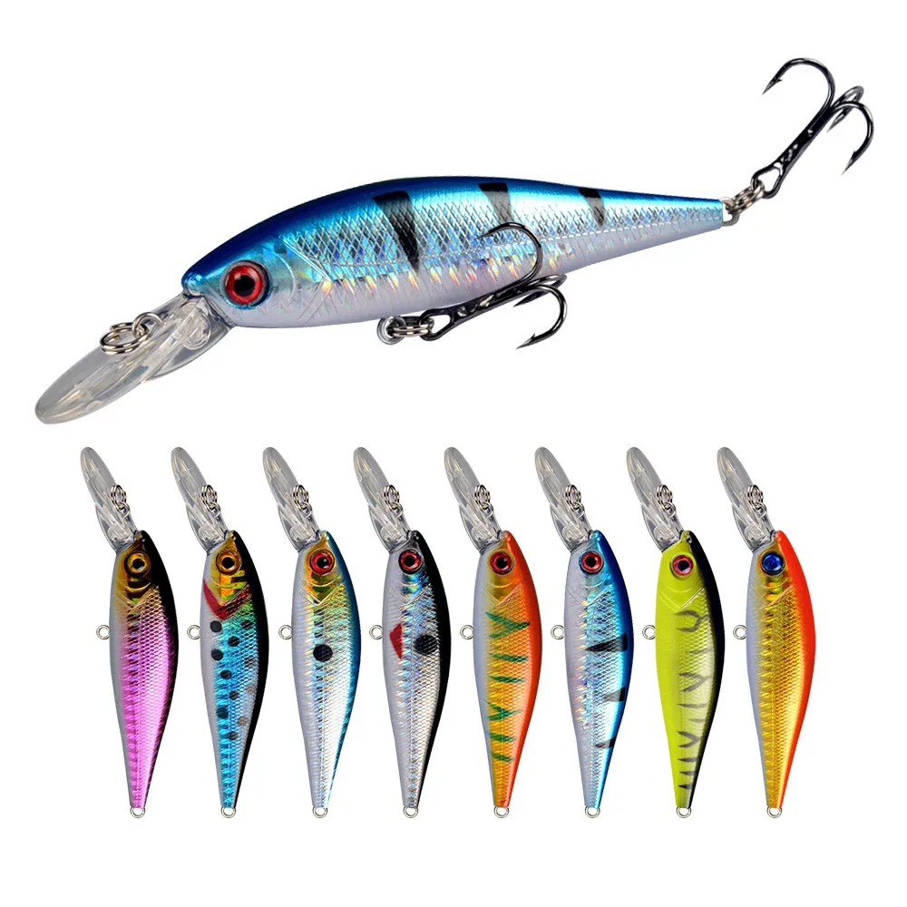 1pcs 9g 10cm Fishing Lures Minnow Wobbler Sinking Bass Trolling Artificial Hard Bait Crankbait Carp Pesca Fishing Tackle