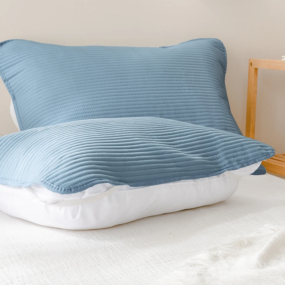 Thezari 1 + 1 كيس وسادة مبطن للاستبدال سهل الاستبدال ومضاد للبكتيريا 40X60/50X70 #3