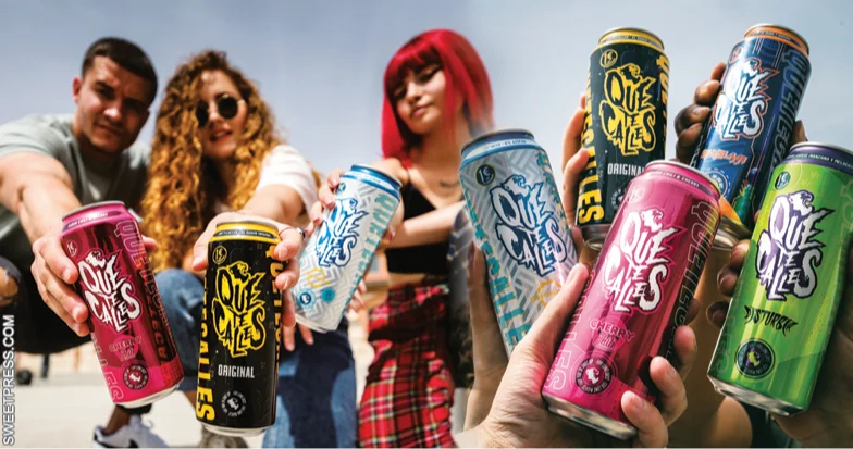 Que te calles! - Bebida energética - Cada caja contiene 24 unidades de 500 ml cada una - Quetecalles nace para darte el plus de energía que