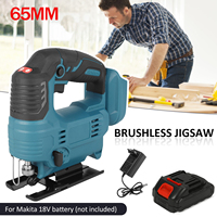 Brushless Electric Jigsaw 900W Cordless Jig Saw with 3 Variable Speed Adjustable Woodworking Power oils For Makita 18V Battery