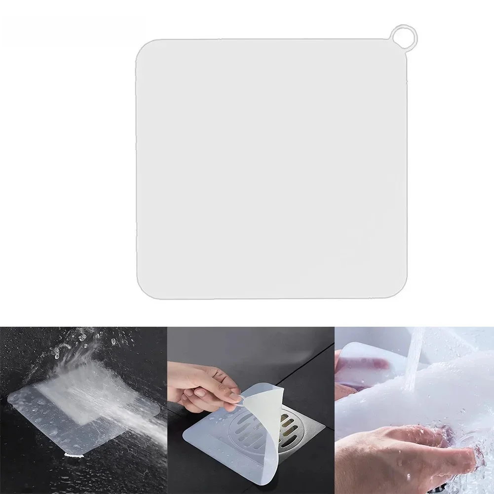 Couvercle de Drain de Sol en Silicone pour Évier, 1 Pièce