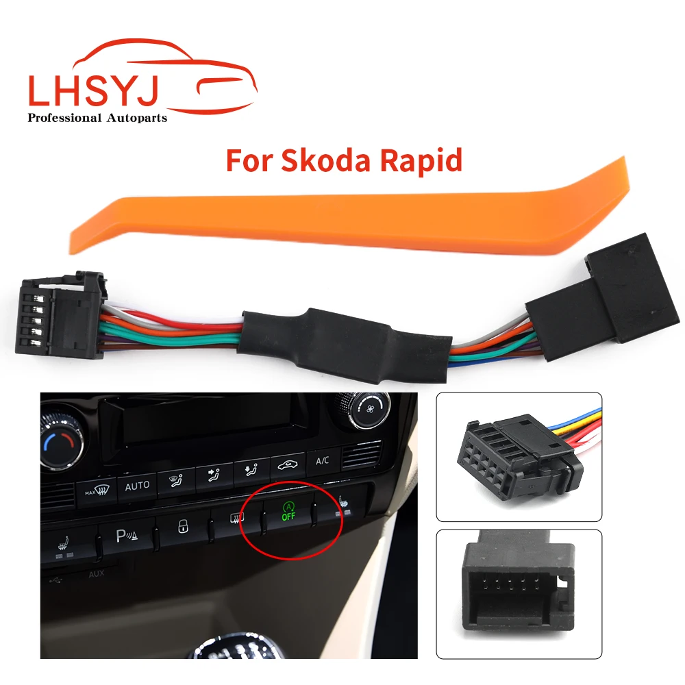 Start Sop Canceller For Volkswagen Skoda Rapid Automatic Stop Start System Off Eliminator Device Control Sensor Plug Cable