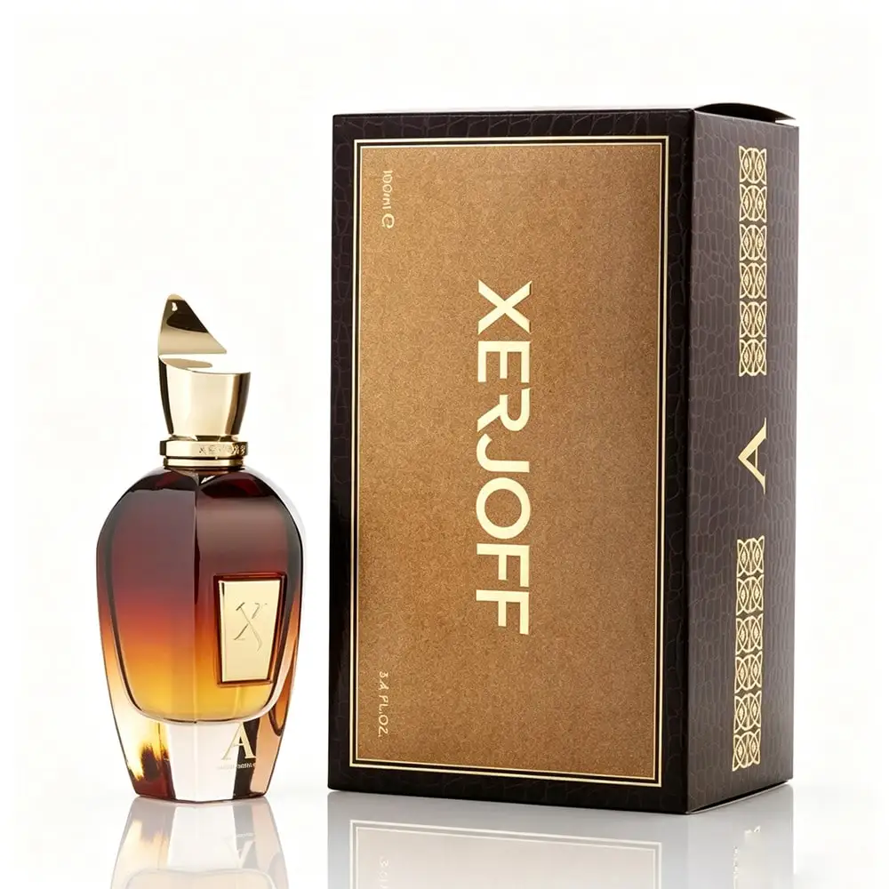 Xerjoff Alexandria II EDP, 100ml—an Oriental Woody Unisex Fragrance, EDP (Eau De Parfum), in a Gradient Amber Faceted Glass Bottle; a Premium Italian Perfume