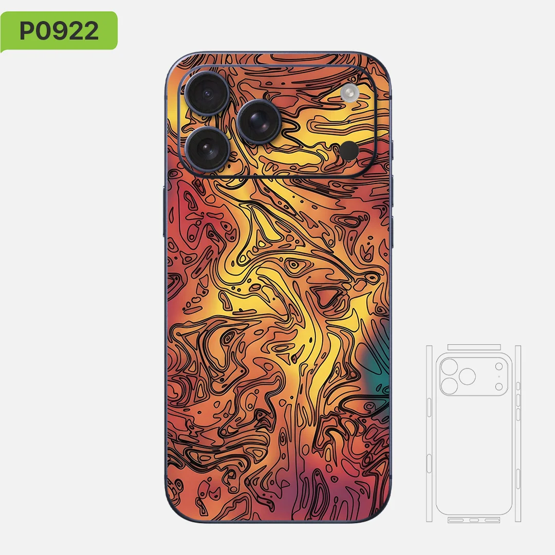 Premium Skin wrap decal, for iPhone 17/16/15/14/13, Sticker vinyl, IP053