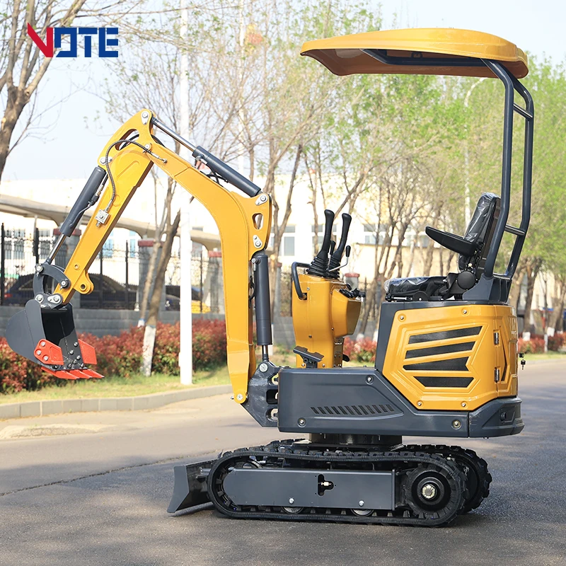 Mini Small Micro Crawler Excavator Digger Excavators Machine 2T 0.8 1.2 1.5 2 1Ton Mini Excavator micro agricultural tractor
