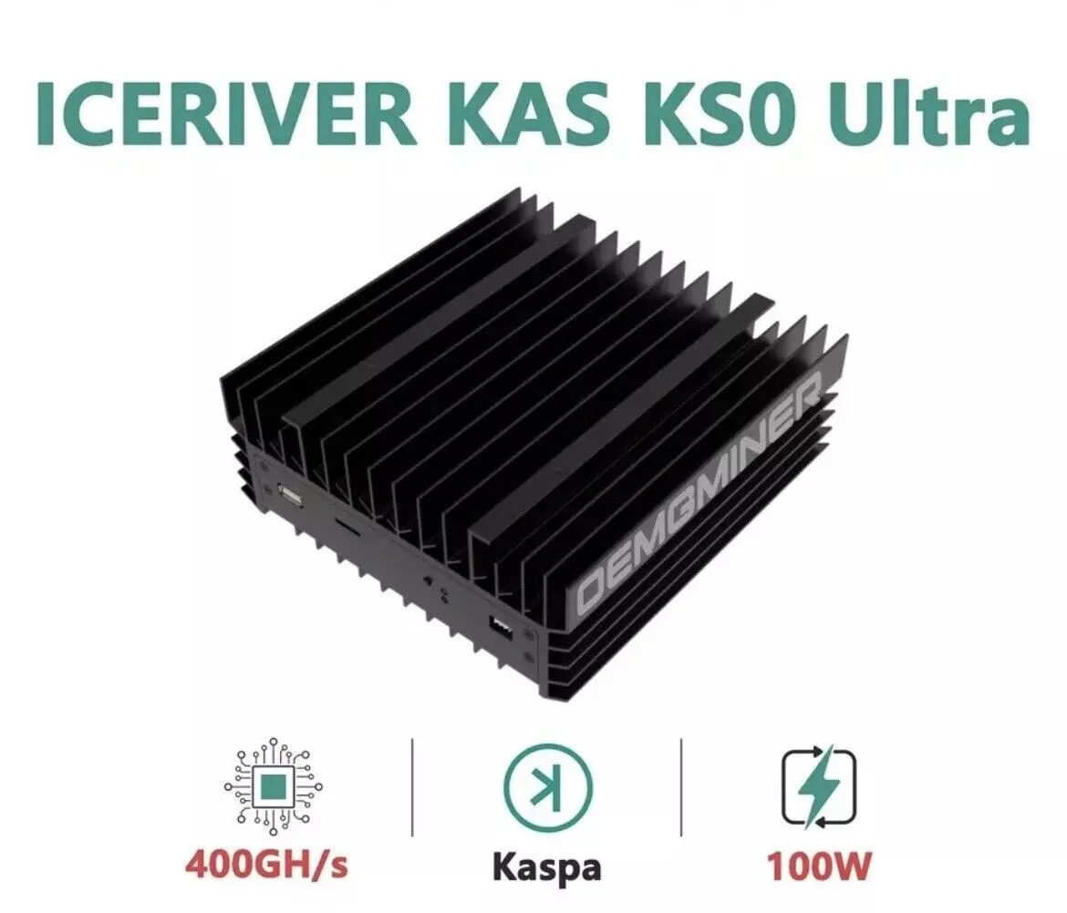 Ultra 400GH-W KAS Miner ، WO ، PSU