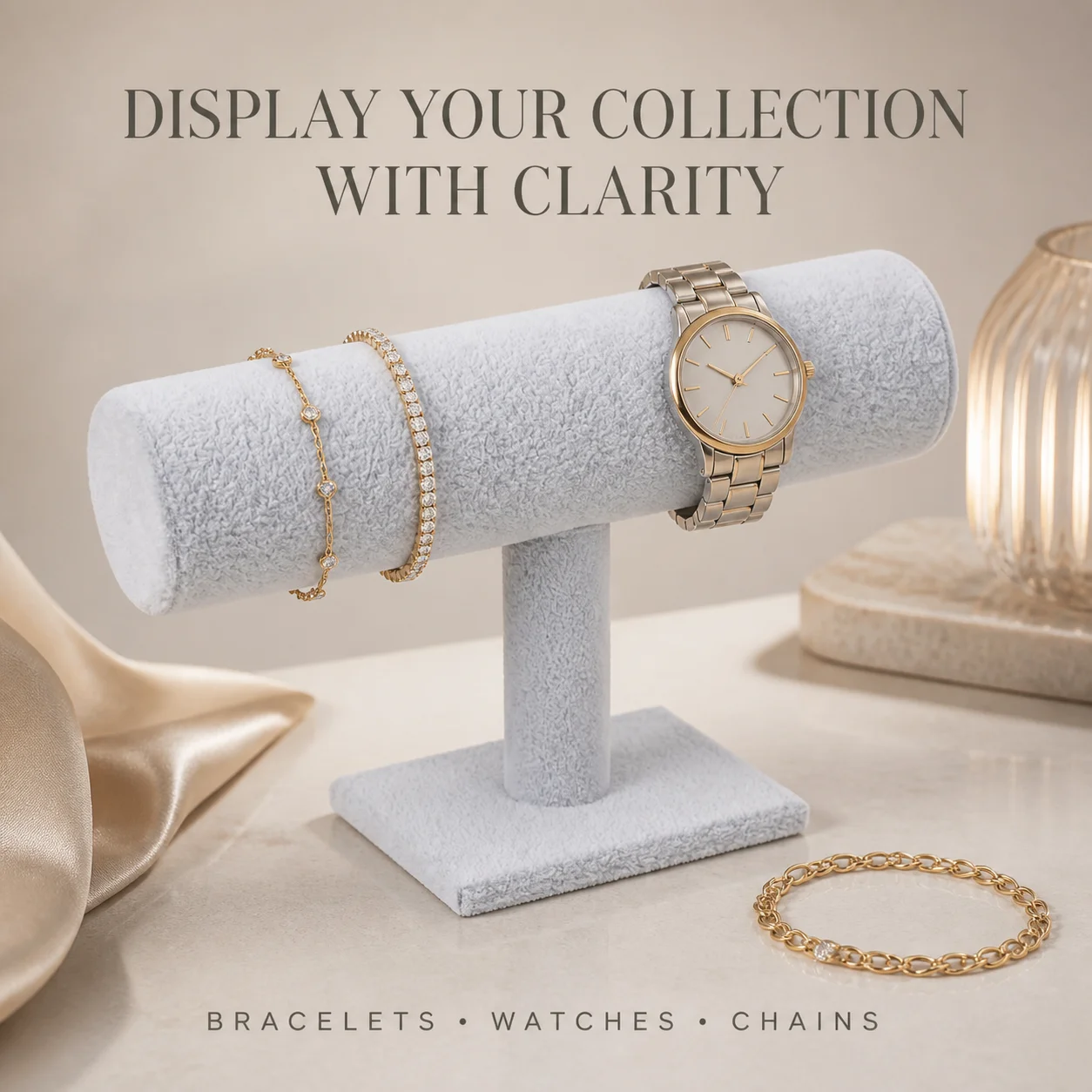 Бархатная подставка для украше – обзор и цена Jewelry Or Watches