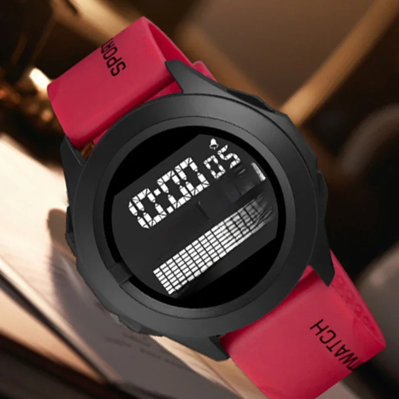 YIKAZE montre de Sport pour hommes montre numérique militaire chronomètre lumineux Date semaine étanche horloge pour hommes montre-bracelet électronique