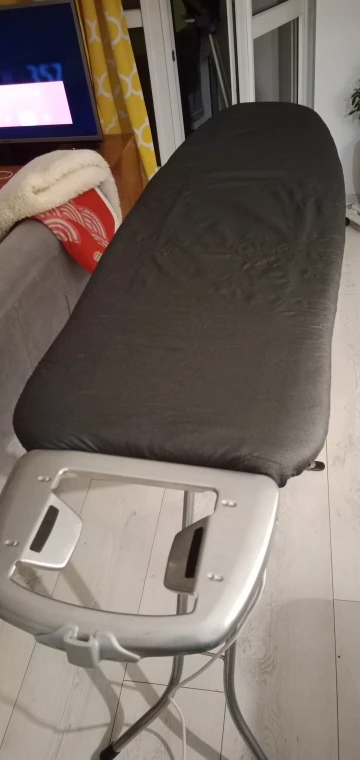 Ironing Board Cover Scorch Resistant, Cotton Cloth Ironing Cover with Padding Heat Reflective Heavy Duty Pad 140x50cm photo review