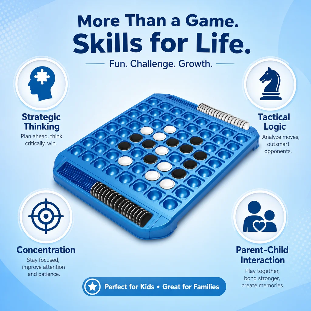 Classic Reversi Board Game 2 P - Board Game For 3 Players ulasan dan harga